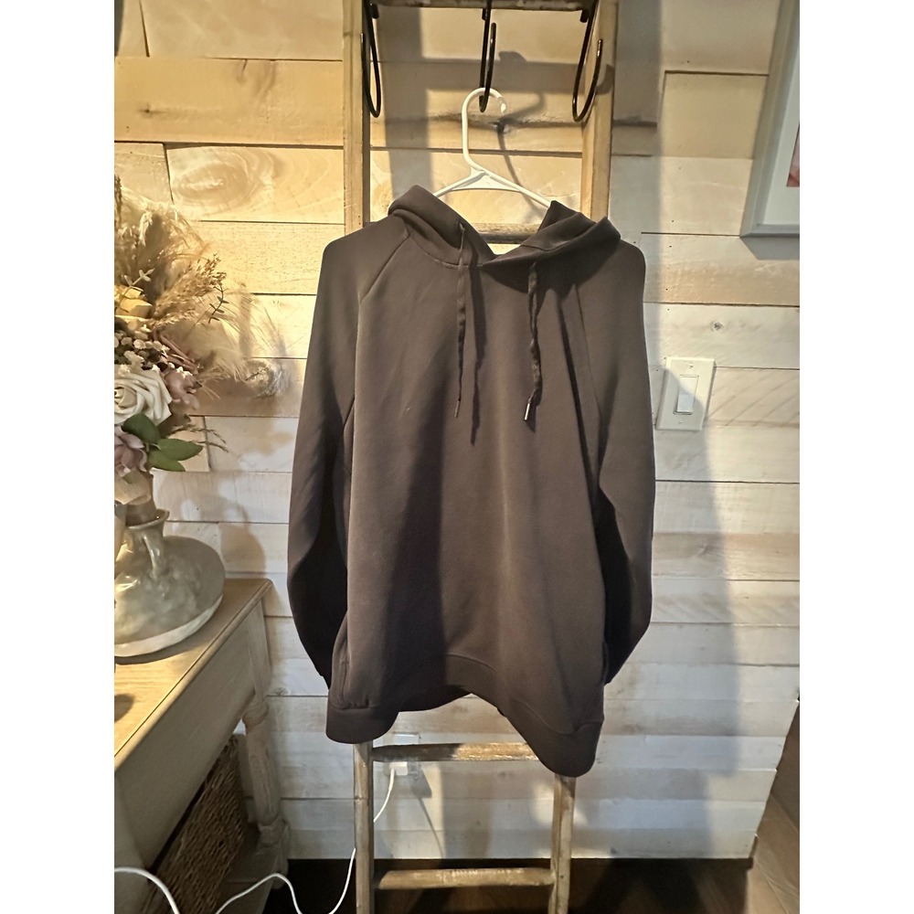 Lululemon Mens City Sweat Pullover Hoodie Grey LM3FDVS Large